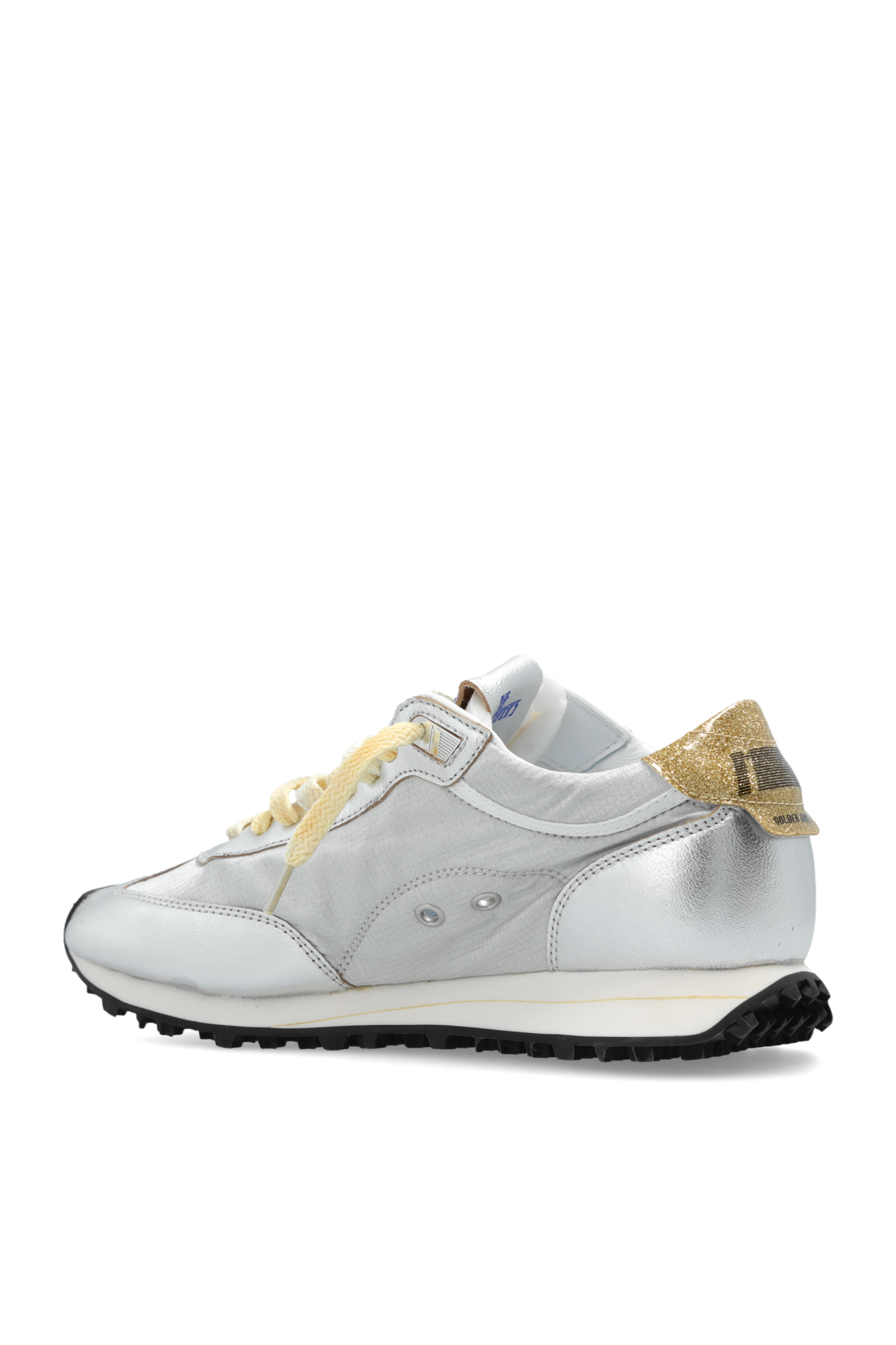 Silver 'Running Marathon M77' Sports Shoes Golden Goose